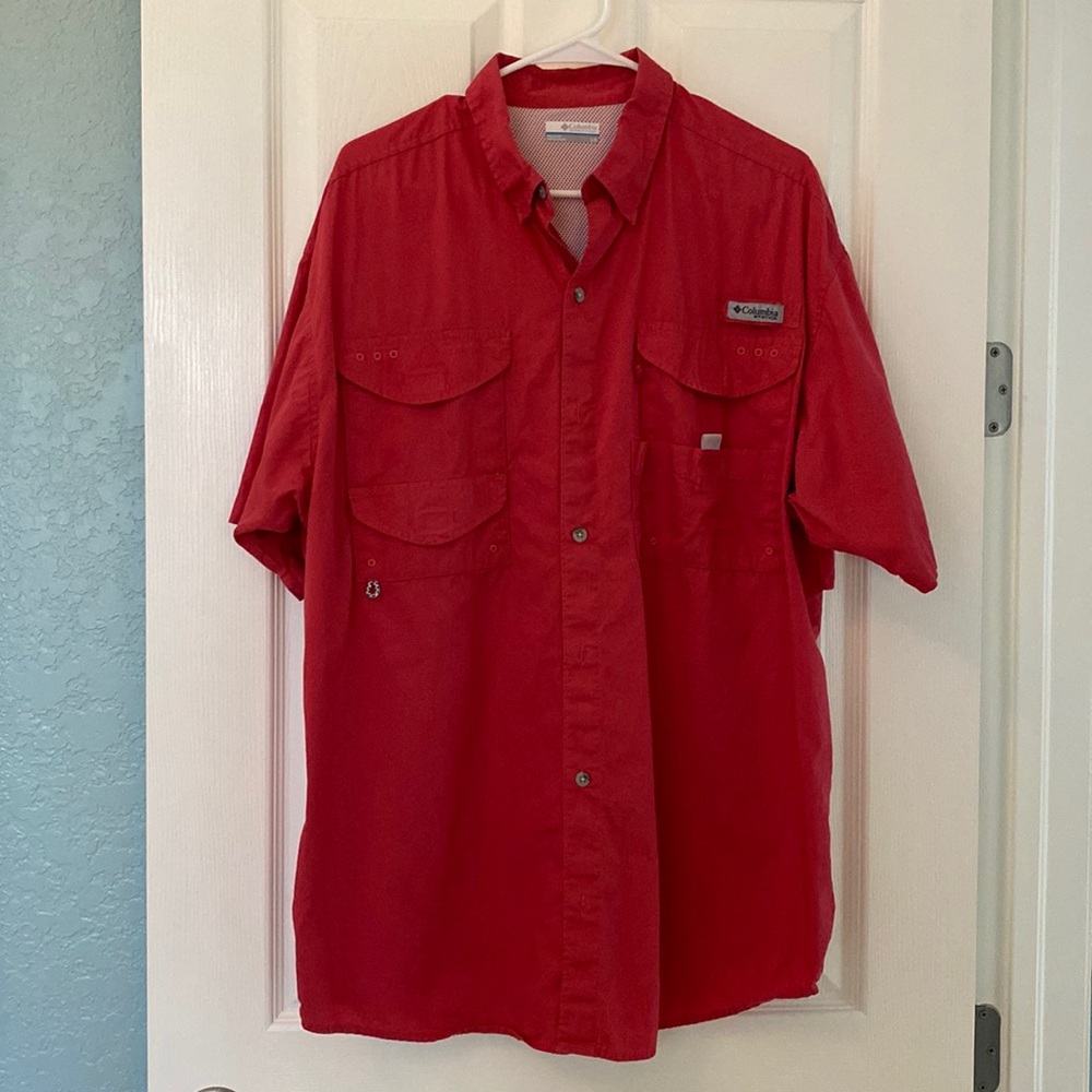 Columbia PFG Bonehead Men’s Shirt Size L